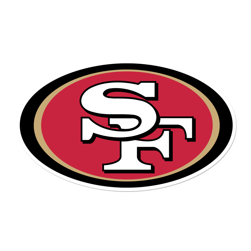 San Francisco 49ers 4 x 2 Die-Cut Decal Window, Car or Laptop! – Hub City  Sports