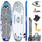 Solstice Watersports 16 Maori Giant Inflatable Stand-Up Paddleboard w/Leash  4 Paddles [35180]