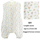0-5Years Baby Sleeping Bag Sleeveless Sleepware Muslin Cotton Children Sleeping Bag Kid's Sleepsack Baby Sleepwear Clothes-Dog 90-JadeMoghul Inc.