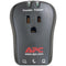 1-Outlet Travel Surge Protector with Telephone Protection-Surge Protectors-JadeMoghul Inc.
