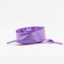 1 Pair 22 Colors Silk Satin Shoelaces 2 CM Width Flat Ribbon Shoe laces Boots Women Sneakers Shoelace Length 80CM 100CM 120CM S1 JadeMoghul Inc.