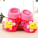 1 Pair cotton Baby socks rubber anti slip floor cartoon kids Toddlers autumn spring Fashion Animal newborn Cute 20 Patterns-16-18M-JadeMoghul Inc.