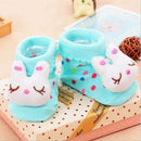 1 Pair cotton Baby socks rubber anti slip floor cartoon kids Toddlers autumn spring Fashion Animal newborn Cute 20 Patterns-6-3M-JadeMoghul Inc.