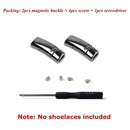 1 Pair Magnetic Shoelaces Elastic No Tie Shoe laces Kids and Adult Flat Sneakers Shoelace Quick Lazy Laces Magnetic Buckle AExp