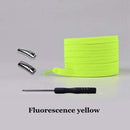 1 Pair Magnetic Shoelaces Elastic No Tie Shoe laces Kids and Adult Flat Sneakers Shoelace Quick Lazy Laces Magnetic Buckle AExp