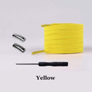 1 Pair Magnetic Shoelaces Elastic No Tie Shoe laces Kids and Adult Flat Sneakers Shoelace Quick Lazy Laces Magnetic Buckle JadeMoghul Inc.