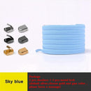 1 Pair No Tie Shoe laces Elastic Shoelaces Outdoor Leisure Sneakers Quick Safety Flat Shoelace Kids And Adult Unisex Lazy laces AExp