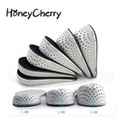1 Pair Shoe Insoles Breathable Half Insole Heighten Heel Insert Sports Shoes Pad Cushion Unisex 2-4cm Height Increase Insoles AExp