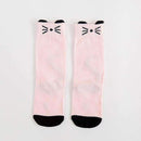 1 Pair Unisex Lovely Cute Cartoon Fox Kids baby Socks Knee Girl Boy Baby Toddler Socks animal infant Soft Cotton socks 0-3 Y-4-18M-JadeMoghul Inc.