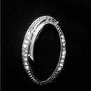 1 PC A To Z 26 Letters Design Brooches Pins English Letter Personality Brooches with Crystal-O-JadeMoghul Inc.