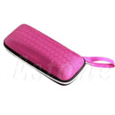 1 PC Eyewear Protector Box Portable Rectangle Zipper Sunglasses Hard Eye Glasses Case Christmas-pink-JadeMoghul Inc.