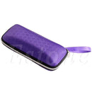 1 PC Eyewear Protector Box Portable Rectangle Zipper Sunglasses Hard Eye Glasses Case Christmas-Purple-JadeMoghul Inc.
