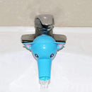 1 pc Free shipping Happy Fun Animals Faucet Extender Baby Kids Hand Washing Bathroom Sink Gift-Blue-JadeMoghul Inc.