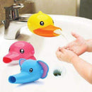 1 pc Free shipping Happy Fun Animals Faucet Extender Baby Kids Hand Washing Bathroom Sink Gift-Red-JadeMoghul Inc.