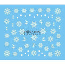 1 Sheet Water Nail Sticker Christmas Design Temporary Tattoos Elk/Snow Flowers/Owl Pattern Transfer Beauty Nail Art TRSTZ429-439-STZ435-JadeMoghul Inc.
