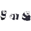 1 to 3pcs Animals Style PVC Shoe Charms Decoration Panda/Polar Bear/Brown Bear Shoe Accessories for croc jibz Kid's Party X-mas JadeMoghul Inc.