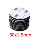 10-100pcs 3M Strong Pad Mounting Tape Double Sided Adhesive Acrylic Foam Tape Two Sides Mounting Sticky Tape Black Multiple size JadeMoghul Inc.