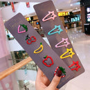 10/15 Pcs/Set Girls Cute Cartoon Animals Fruit 5 cm Hairpins Children Lovely Hair Clips Barrettes Headband Kids Hair Accessories AExp