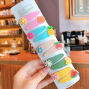 10/15 Pcs/Set Girls Cute Cartoon Animals Fruit 5 cm Hairpins Children Lovely Hair Clips Barrettes Headband Kids Hair Accessories AExp