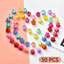 10/20/30/50 Pcs/Bag Cute Girls Women Flower Crown Animals Baby Hair Claws Children Hairpins Hair Clips Kid Hair Accessories Set AExp