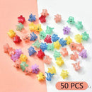 10/20/30/50 Pcs/Bag Cute Girls Women Flower Crown Animals Baby Hair Claws Children Hairpins Hair Clips Kid Hair Accessories Set AExp