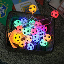 10 LEDs Football String Lights DIY Soccer accessories Atmosphere for Bar Club Party Decoration Fans Supplies World Cup