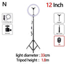 10 inch LED Ring Light Photographic Selfie Ring Light with tripod for Smartphone Youtube Makeup Video Studio Tripod aro de luz AExp