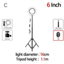 10 inch LED Ring Light Photographic Selfie Ring Light with tripod for Smartphone Youtube Makeup Video Studio Tripod aro de luz AExp