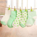10 pieces/lot=5pair Cotton Baby Socks Newborn Floor Socks Girl and Boy Short Socks-Army Green-Newborn-JadeMoghul Inc.