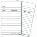 (10 Pk) Library Cards 50 Per Pack-Supplies-JadeMoghul Inc.