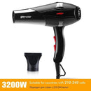 100-240V Professional 3200W/1400W Hair Dryer Strong Power Barber Salon Styling Tools Hot/Cold Air Blow Dryer 2 Speed Adjustment AExp