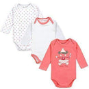 100% Cotton Baby Bodysuit 3pieces/lot Autumn Newborn Cotton Body Baby Long Sleeve Underwear Next Infant Boy Girl Pajamas Clothes-38050-3M-JadeMoghul Inc.