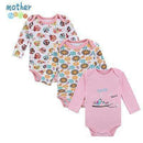 100% Cotton Baby Bodysuit 3pieces/lot Autumn Newborn Cotton Body Baby Long Sleeve Underwear Next Infant Boy Girl Pajamas Clothes-XTCP16301P-3M-JadeMoghul Inc.