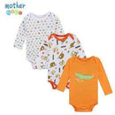 100% Cotton Baby Bodysuit 3pieces/lot Autumn Newborn Cotton Body Baby Long Sleeve Underwear Next Infant Boy Girl Pajamas Clothes-XTCP16302B-3M-JadeMoghul Inc.