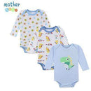 100% Cotton Baby Bodysuit 3pieces/lot Autumn Newborn Cotton Body Baby Long Sleeve Underwear Next Infant Boy Girl Pajamas Clothes-XTCP16304B-3M-JadeMoghul Inc.