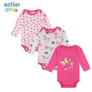 100% Cotton Baby Bodysuit 3pieces/lot Autumn Newborn Cotton Body Baby Long Sleeve Underwear Next Infant Boy Girl Pajamas Clothes-XTCP16304P-3M-JadeMoghul Inc.