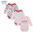 100% Cotton Baby Bodysuit 3pieces/lot Autumn Newborn Cotton Body Baby Long Sleeve Underwear Next Infant Boy Girl Pajamas Clothes-XTCP16306P-3M-JadeMoghul Inc.