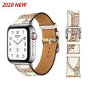 100% Genuine Cow Leather loop Bracelet Belt Band for Apple Watch 6 SE 5 4 42MM 38MM 44MM 40MM Strap for iWatch 6 5 4 Wristband JadeMoghul Inc.