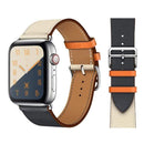 100% Genuine Cow Leather loop Bracelet Belt Band for Apple Watch 6 SE 5 4 42MM 38MM 44MM 40MM Strap for iWatch 6 5 4 Wristband JadeMoghul Inc.