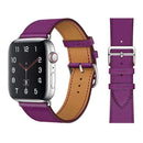 100% Genuine Cow Leather loop Bracelet Belt Band for Apple Watch 6 SE 5 4 42MM 38MM 44MM 40MM Strap for iWatch 6 5 4 Wristband JadeMoghul Inc.
