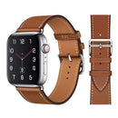 100% Genuine Cow Leather loop Bracelet Belt Band for Apple Watch 6 SE 5 4 42MM 38MM 44MM 40MM Strap for iWatch 6 5 4 Wristband JadeMoghul Inc.