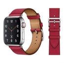100% Genuine Cow Leather loop Bracelet Belt Band for Apple Watch 6 SE 5 4 42MM 38MM 44MM 40MM Strap for iWatch 6 5 4 Wristband JadeMoghul Inc.
