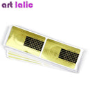 100 Pcs Professional Nail Forms Acrylic Curve Nails Gel Nail Extension Nail Art Guide Form--JadeMoghul Inc.