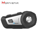 1000m Bluetooth Intercom Motorcycle Helmet Headsets for 2Rider BT Wireless Walkie Talkie Moto Stereo Interphone MP3 GPS FM Radio AExp