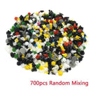 1000pcs/set Automotive Plastic Rivet Car Fender Bumper Interior Trim Push Pin Clips Kit Car Accessories With 6 Inch Tool JadeMoghul Inc.
