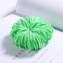 100PCS/Set Girls Candy Colors Nylon Elastic Hair Bands Children Rubber Band Headband Scrunchie Fashion Hair Accessories AExp