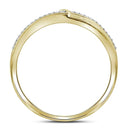 10k Gold Diamond His & Hers Matching Trio Wedding Ring Set - FREE Shipping (US/CA)-Gold & Diamond Trio Sets-7.5-JadeMoghul Inc.