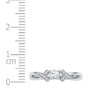10k White Gold Women's Round Diamond Solitaire Anniversary Ring - FREE Shipping (US/CA)-Gold & Diamond Engagement & Anniversary Rings-7-JadeMoghul Inc.
