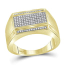 10kt White Gold Women's Emerald Solitaire Stackable Ring-Gold & Diamond General-10.5-JadeMoghul Inc.