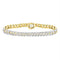 10kt White Gold Women's Emerald Solitaire Stackable Ring-Gold & Diamond General-JadeMoghul Inc.